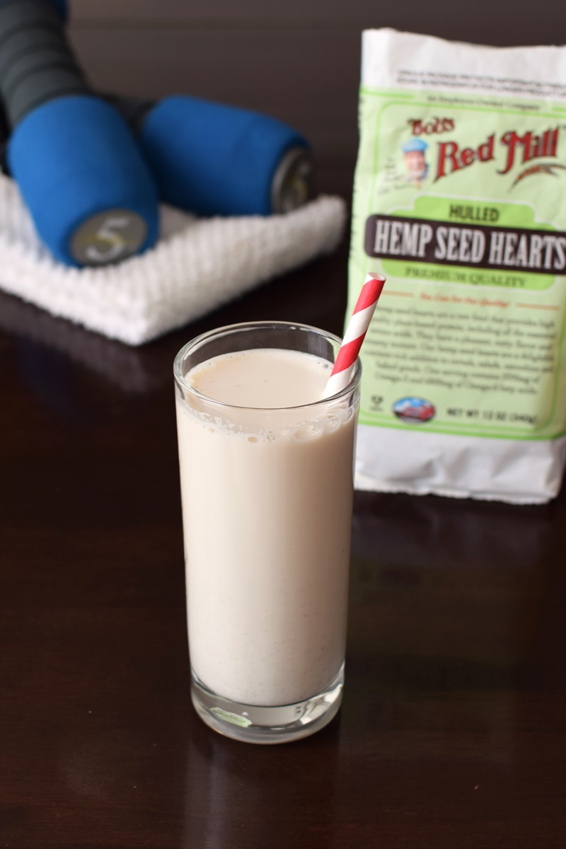 Homemade Maple Hemp Milk - vegan, dairy-free, soy-free, nut-free recipe with unbelievable flavor freshness and nutrition.