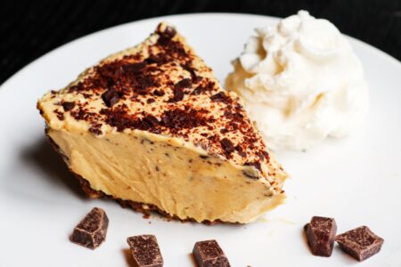 Vegan Peanut Butter Chocolate Pie Recipe (dairy-free, egg-free with options for soy-free, gluten-free, and even peanut-free!)
