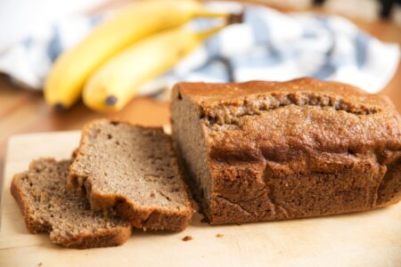 Dairy-Free Banana Wheat Bread Recipe - healthy, hearty, and flavorful!