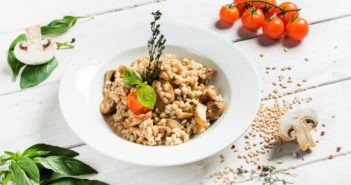 Mushroom Barley Pilaf Recipe - vegan, plant-based, dairy-free, nut-free, soy-free and delicious!