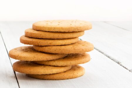 Dairy-Free English Digestive Biscuits Recipe - naturally vegan and nut-free