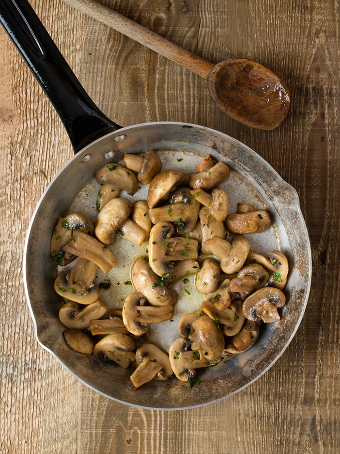 Garlic Mushroom Saute Recipe (easy side for any meal - dairy-free, gluten-free, allergy-friendly, vegan)