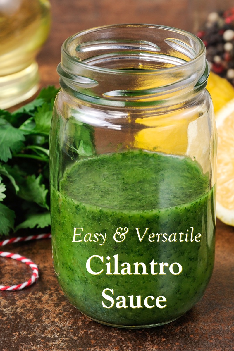 Amazing Cilantro Sauce Recipe with a Hint of Spice and a Secret Technique that Everyone (even cilantro haters!) will Love