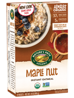 Nature's Path Instant Oatmeal Reviews and Info - all dairy-free, certified organic, and natural. Includes certified gluten-free varieties.