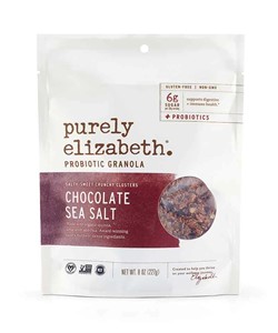 Purely Elizabeth Probiotic Granola Reviews and Info - dairy-free, gluten-free, vegan, heat stable probiotics, and sweetened with coconut sugar - two varieties