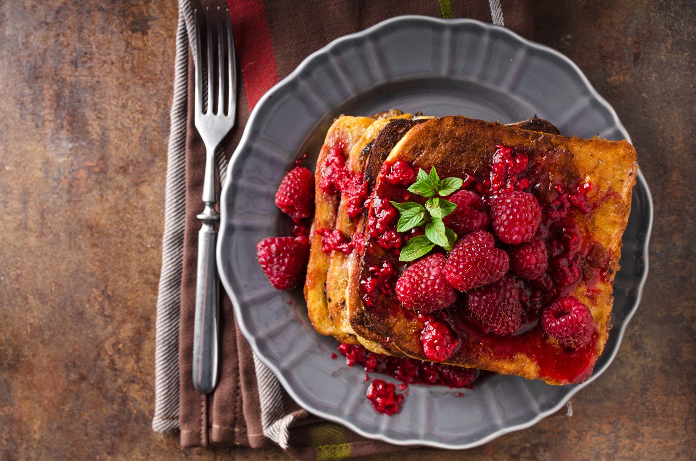 Summer Berry French Toast Recipe with a Warm Vanilla Infusion - simply dairy-free, nut-free, soy-free and optionally gluten free