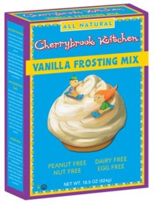 Cherrybrook Kitchen Frosting (Review): Mixes & Ready-to-Spread - all dairy-free, nut-free, soy-free, gluten-free, vegan and junk-free!