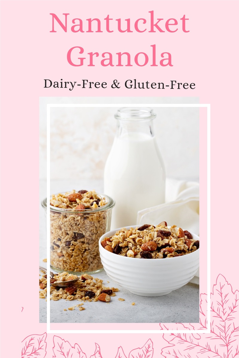 Nantucket Granola Recipe (Dairy-Free, Gluten-Free, Vegan-Friendly)
