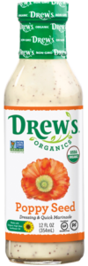 Drew's Organic Dressings Reviews and Info - Dairy-Free Varieties. All gluten-free, with paleo, keto, low sugar, and vegan options. Includes creamy garlic and peppercorn, rich Greek olive, and more.