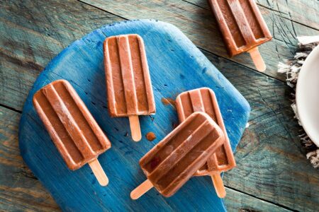 Dairy-Free Chocolate Pudding Pops Recipe with Carob option - homemade, vegan-friendly, gluten-free, and allergy-friendly
