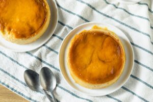 Baked Dairy-Free Maple Custard Recipe - also nut-free, soy-free, and gluten-free