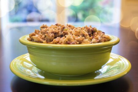 Vegan Stuffing Recipe - A basic, versatile side dish for Thanksgiving and beyond