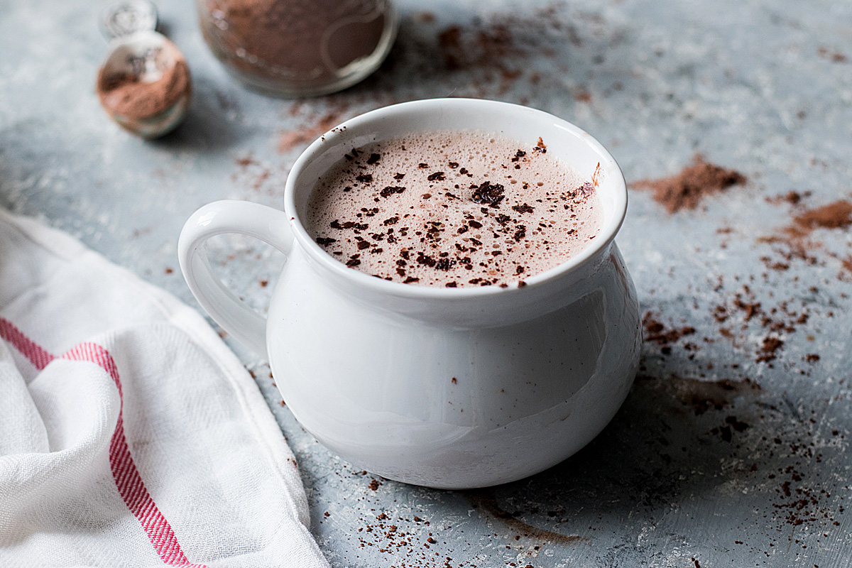 Dairy-Free Hot Cocoa Mix Recipe with quick Vanilla Sugar plus Spice, Mocha, and Mint Variations!