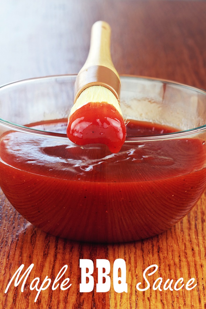 Maple BBQ Sauce Recipe - A jazzed up version of your favorite barbecue sauce