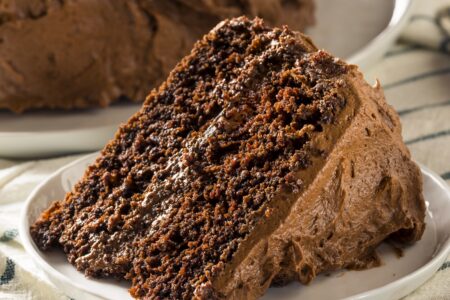 Chocolate Layer Cake Recipe - dairy-free, egg-free, nut-free, soy-free, and optionally vegan-friendly