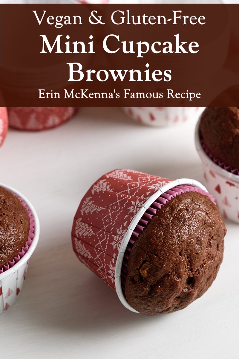 Mini Cupcake Brownies Recipe - Vegan, Gluten-Free, Allergy-Friendly Brownie Bites by Erin McKenna