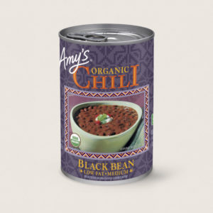Amy's Organic Chili Reviews and Info - all vegan, dairy-free, gluten-free.