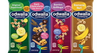 Odwalla Bars - nutrition bars made from whole grain cereals and real fruit. Available in many dairy-free and vegan flavors.