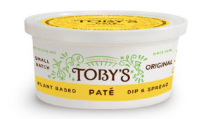 Toby's Tofu Pate Reviews and Info - dairy-free, gluten-free, egg-free, and vegan dip and spread that's been around for 40 years!