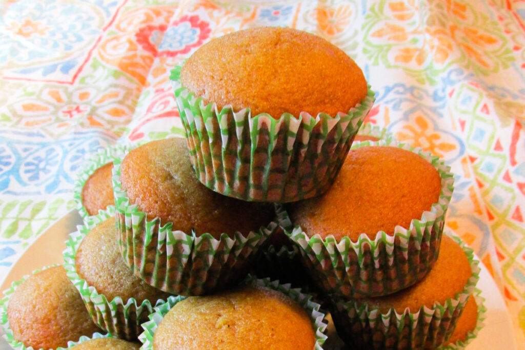 Squash Cakes Recipe - Dairy-free Muffins or Cupcakes - your choice!