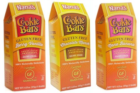 Nana's Cookie Bars Reviews and Info - Gluten-free, Vegan