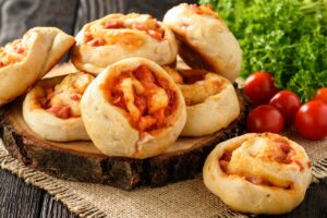 Dairy-Free Pizza Rolls Recipe - No Knead, No Rise, No Fuss! Also vegan-friendly, nut-free, and soy-free, with various options.