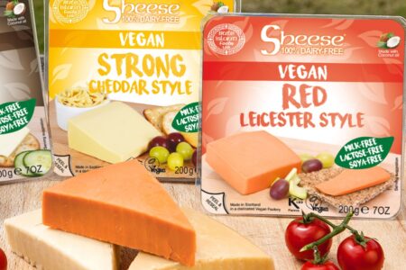Sheese Vegan Cheese Blocks, Wedges, and Grated Shreds - dairy-free "hard cheese" alternatives in over a dozen flavors.