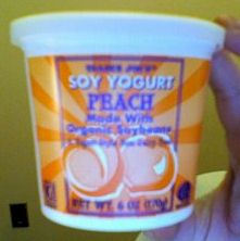 TJ's Soy Yogurt - Peach