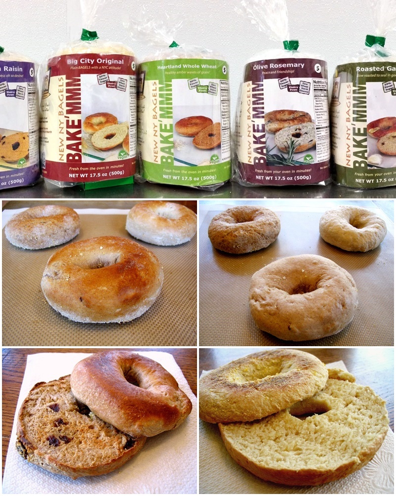 Bake'mmm Bagels - a purely dairy-free line of kosher, organic, bake-at-home bagels from the Bageladies.