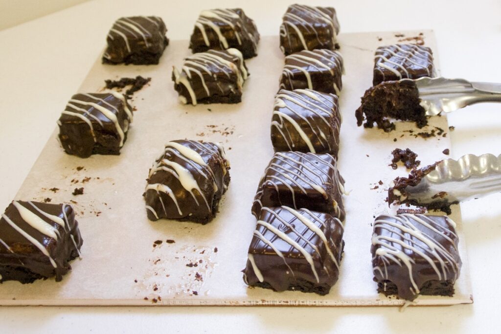 Dairy-Free Brownie Bites Recipe - adapted from Rachael Ray. No nuts or soy either.