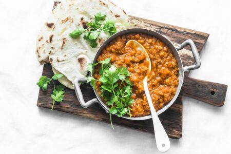 Peter Singer's Red Lentil Dal Recipe is naturally Dairy-Free, Plant-Based, Gluten-Free, Healthy, Easy, and a Cheap Meal!
