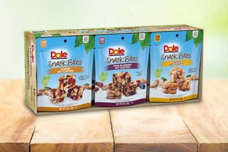 Dole Snack Bites and Sticks (Dairy-Free Varieties) Reviews and Information