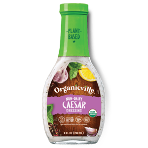 Organicville Salad Dressings Reviews and Info - Dairy-Free, Gluten-Free, Creamy Vegan Dressings in Ranch, Jalapeno Ranch, Caesar and more