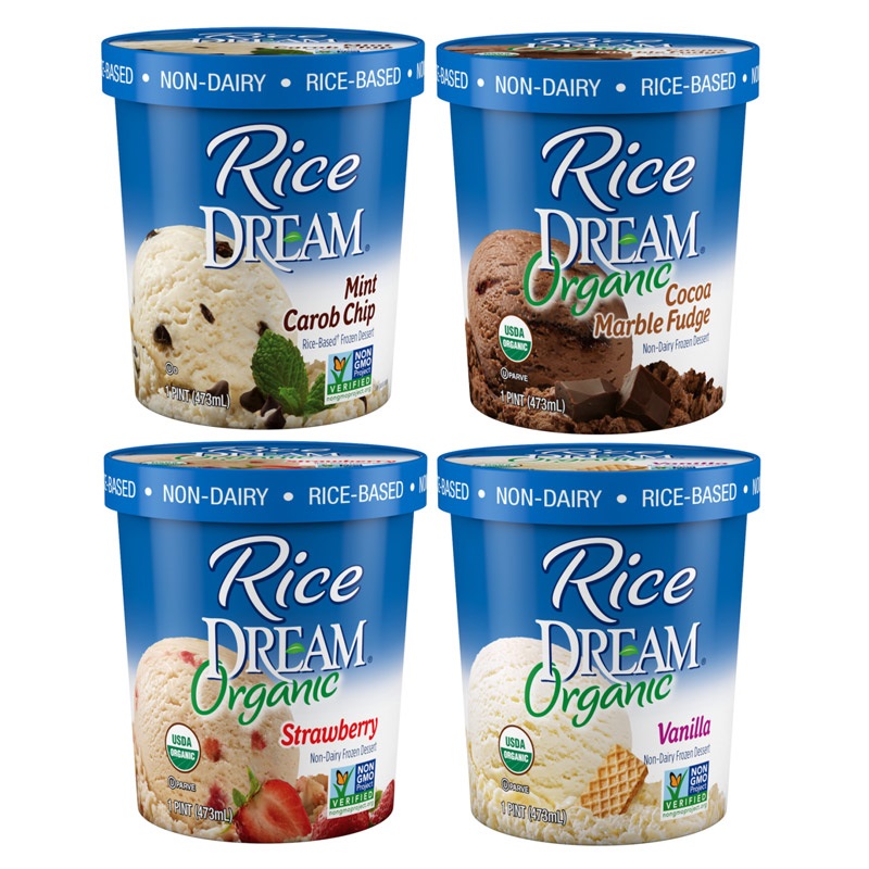 Rice Dream Non-Dairy Frozen Dessert Review (Dairy-Free and Vegan options)