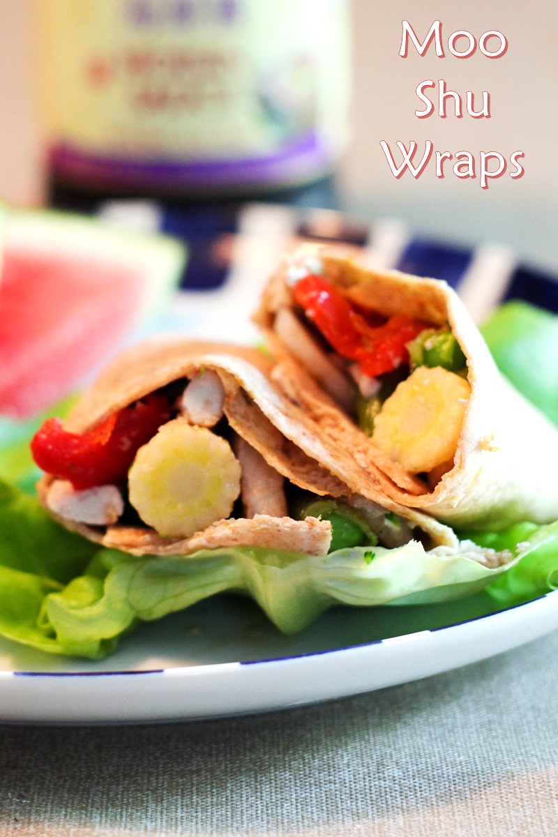 Moo Shu Wraps Recipe - A Fast & Easy Weeknight Fusion Dinner with Gluten-Free, Pork, and Vegan Tofu Options