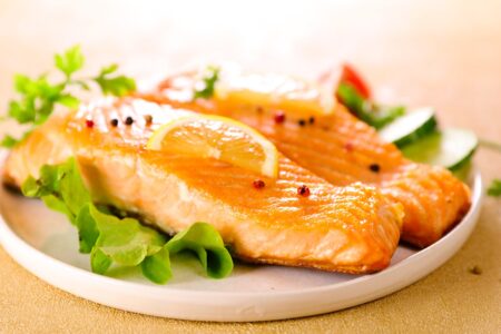 Honey Apricot Glazed Salmon Recipe - naturally paleo, gluten-free, dairy-free, nut-free, soy-free, and deliciously fast and easy!