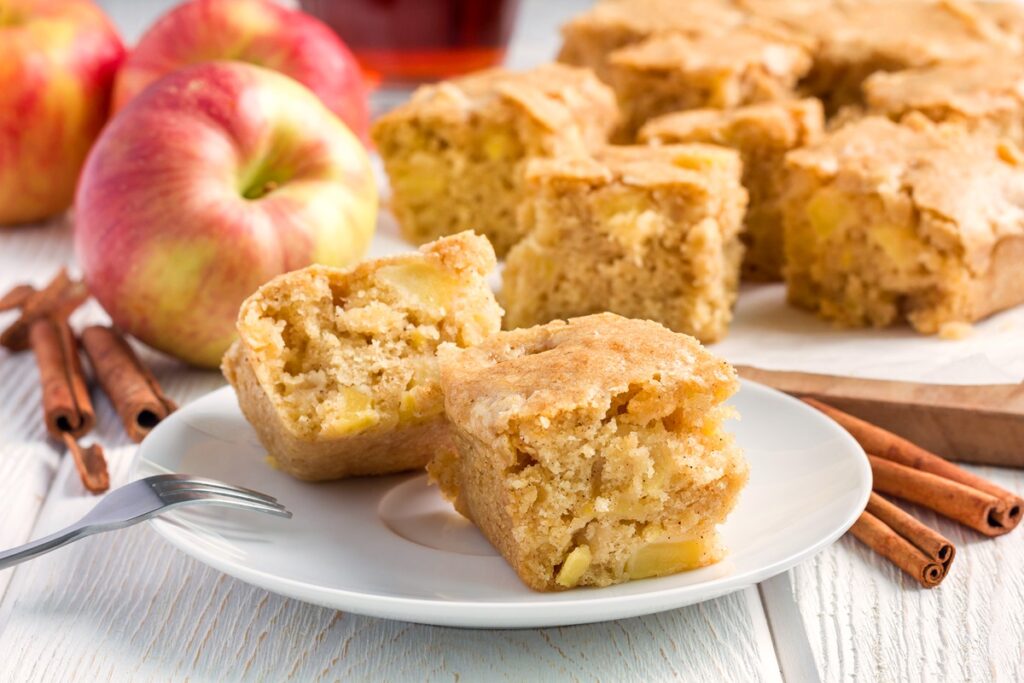 Fresh Apple Cake Recipe (dairy-free version + a vegan option)