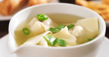 Easy Homemade Wonton Dumplings and Wonton Soup Recipes - a naturally dairy-free and comforting meal