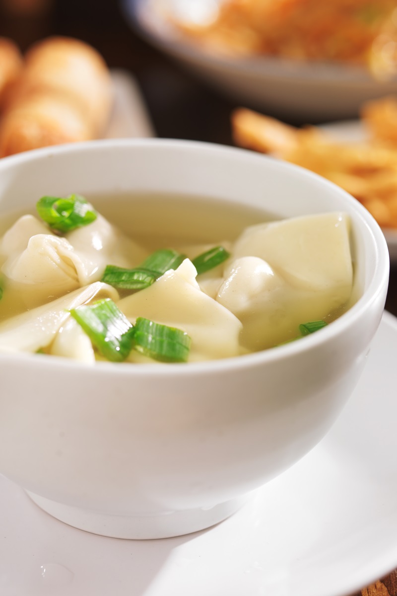 Easy Homemade Wonton Dumplings and Wonton Soup Recipes - a naturally dairy-free and comforting meal
