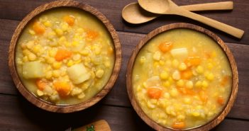 Yellow Split Pea Soup Recipe (Plant-Based & Allergy Friendly) - Delicious flavor depth without ham or bacon. Vegan, dairy-free, gluten-free, and more.