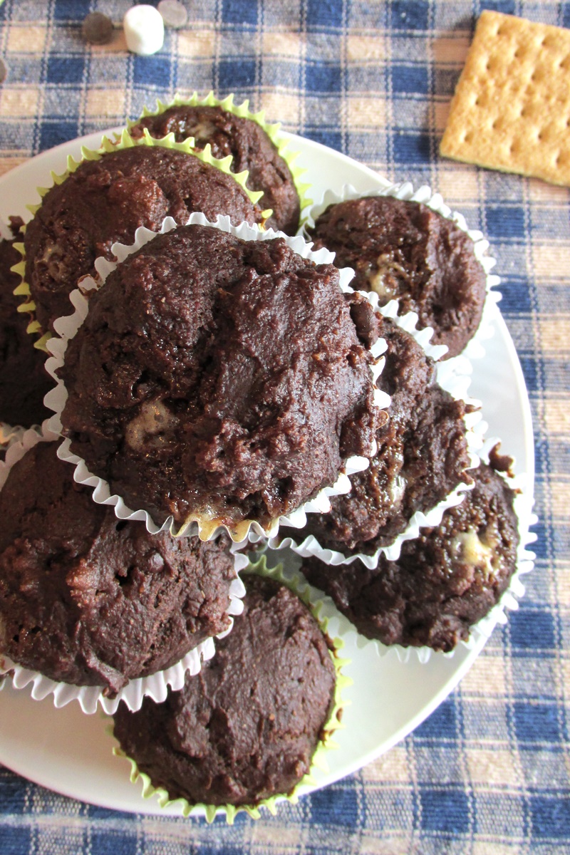 S'mores Muffins Recipe (Dairy-Free, Nut-Free) - Part Nutritious, Part Indulgence