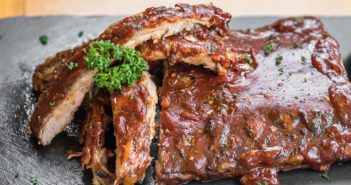 Sweet BBQ Ribs Recipe on the Grill or in the Oven - naturally dairy-free, gluten-free, nut-free, and soy-free