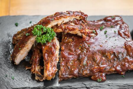 Sweet BBQ Ribs Recipe on the Grill or in the Oven - naturally dairy-free, gluten-free, nut-free, and soy-free