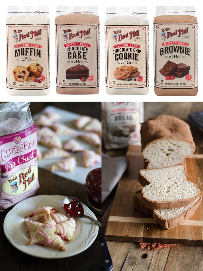 Bob's Red Mill Gluten Free Baking Mixes (Dairy-Free Review ) - several varieties!