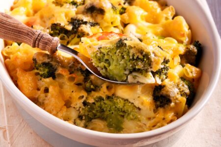 Anne's Gluten-Free Dairy-Free Mac 'n Cheese Casserole Recipe with Vegetables (also plant-based and vegan)