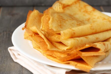 Gluten-Free Dairy-Free Crepes Recipe with a Vegan Option and Trio of Fillings