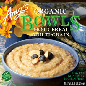 Amy's Organic Hot Cereal Bowls