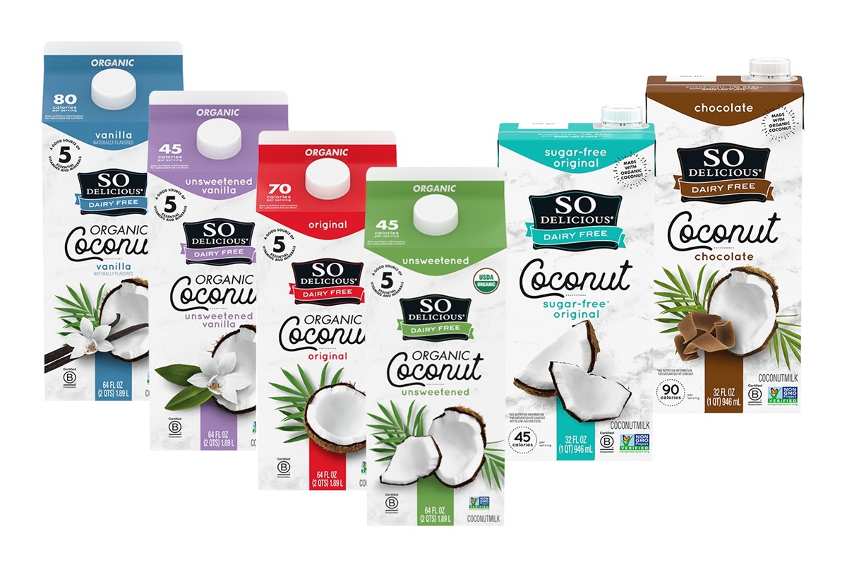 So Delicious Coconut Milk Beverage is an Organic Dairy-Free Staple - Reviews and Info on this dairy-free, vegan, gluten-free, soy-free line of milk alternatives
