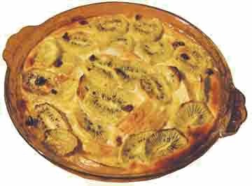 Dairy-Free Apple and Kiwi Clafoutis - Gluten-Free and Soy-Free