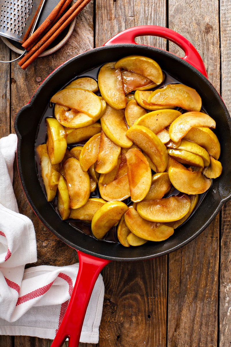 Rustic Cinnamon Apple Sauté Recipe for Dairy-Free Breakfast or Dessert (gluten-free, allergy-friendly, optionally vegan)